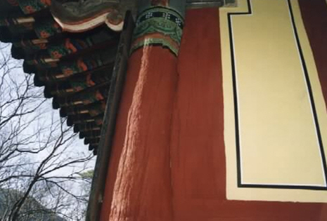 대구 용연사 문화재 목재복원재 시공